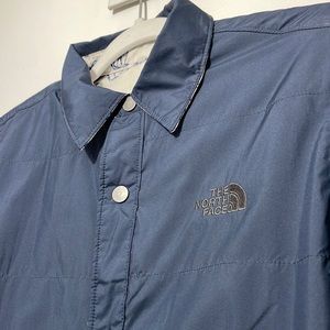 Reversible North face boys coat NEVEr WORE